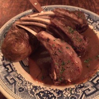 Dobbin House Tavern - Hubby's lamb chop kewl! - Bars Near Me - Gettysburg, Pennsylvania