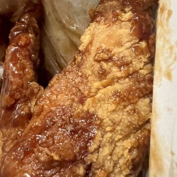 92Chicken - Stale tasting tenders barely coated in the sauce - Korean Near Me - Fort Lauderdale, Florida