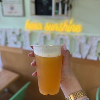 Sunshine Ice - Iced Mango & Passionfruit Green Tea (~$6) - Juice Bars & Smoothies Near Me - Weehawken, New Jersey Sunshine Ice - Iced Mango & Passionfruit Green Tea (~$6) - Juice Bars & Smoothies Near Me - Weehawken, New Jersey