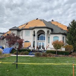 Indy Roof & Restoration - Roof replacement due to hail damage in Fishers, Indiana. https://www.indyroofcompany.com