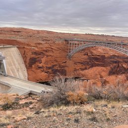 Glen Canyon Dam Bridge Glen Canyon Dam Bridge