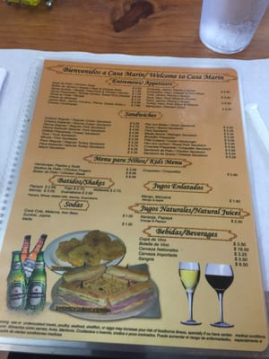 Menu photo 4 Casa Marin Restaurant Hialeah, FL Menu photo 4 Casa Marin Restaurant Hialeah, FL