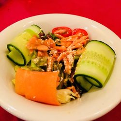 Abelos - Vorab ein Salatkunstwerk