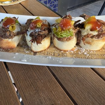 Bulla Gastrobar - Brisket Montaditos - Spanish Near Me - Plano, Texas