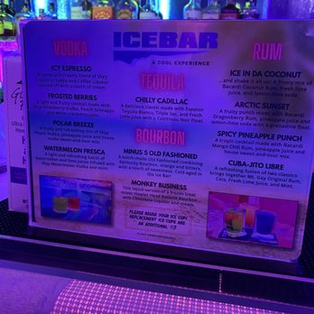 minus5 ICEBAR - Cocktail Bars Near Me - Las Vegas, Nevada minus5 ICEBAR - Cocktail Bars Near Me - Las Vegas, Nevada