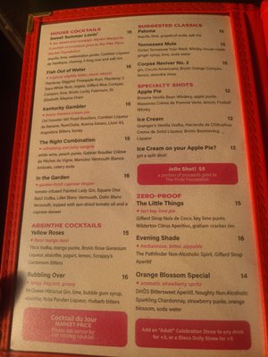 Menu photo 2 Can Can Culinary Cabaret Seattle, WA