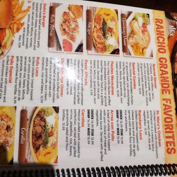 Ranch Grande Mexican Grille - Menu - Mexican Near Me - Thomasville, Georgia Ranch Grande Mexican Grille - Menu - Mexican Near Me - Thomasville, Georgia