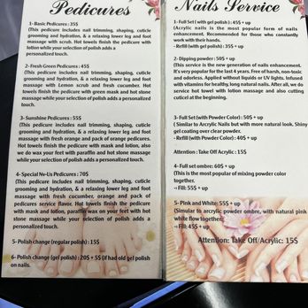 NV - US Nails - Pedicure menu - Nail Salons Near Me - Vacaville, California NV - US Nails - Pedicure menu - Nail Salons Near Me - Vacaville, California