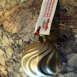 Ruffing’s Tree Farm - They give you a thank you ornament for purchasing a tree. A very nice touch.