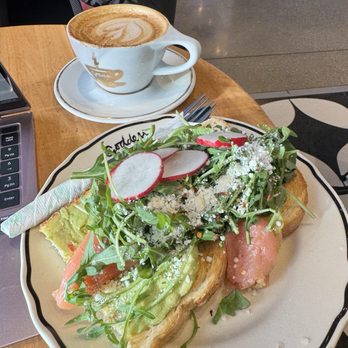 Goddess and the Baker, Corners of Brookfield, WI - Avocado toast add smoked salmon & Miso Caramel Dirty Chai - Salad Near Me - Brookfield, Wisconsin Goddess and the Baker, Corners of Brookfield, WI - Avocado toast add smoked salmon & Miso Caramel Dirty Chai - Salad Near Me - Brookfield, Wisconsin