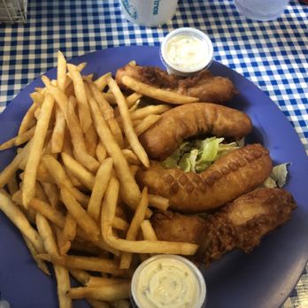 Blue Ginger Cafe - Fish and Chips. - Bakeries Near Me - Lanai City, Hawaii Blue Ginger Cafe - Fish and Chips. - Bakeries Near Me - Lanai City, Hawaii