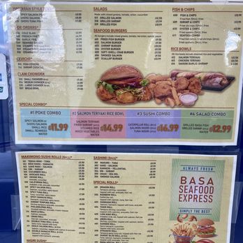 Basa Seafood Express - Poke Near Me - Castro Valley, California Basa Seafood Express - Poke Near Me - Castro Valley, California
