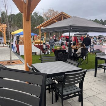 New Realm Brewing - Patio - Breweries Near Me - Suffolk, Virginia
