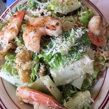 Raymond's - Caesar Salad with Jumbo Grilled Shrimp. - Comfort Food Near Me - Ridgewood, New Jersey