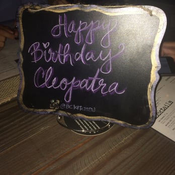 Bosscat Kitchen & Libations - Nice little touch for my bday - New American Near Me - Irvine, California Bosscat Kitchen & Libations - Nice little touch for my bday - New American Near Me - Irvine, California