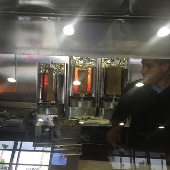 Greek Wraps - Gyro meat on a spit - Greek Near Me - Peoria, Arizona