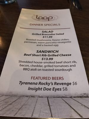 Menu photo 5 The Loop - West End St Louis Park, MN