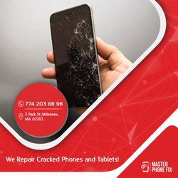 We repair cracked/damaged phones, and our parts comes with lifetime warranty for any technical issues.