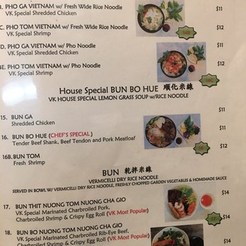 Vietnam Kitchen - 2019-03-18: 3/5 Menu A bit pricey. - Vietnamese Near Me - Arcadia, California Vietnam Kitchen - 2019-03-18: 3/5 Menu A bit pricey. - Vietnamese Near Me - Arcadia, California