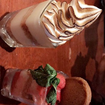 Seasons 52 - Key Lime Pie & Strawberry Rhubarb Cheesecake - New American Near Me - Oak Brook, Illinois Seasons 52 - Key Lime Pie & Strawberry Rhubarb Cheesecake - New American Near Me - Oak Brook, Illinois