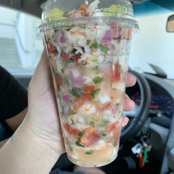 Taco Nazo - Medium Shrimp Ceviche! Huge!!! - Tacos Near Me - La Puente, California