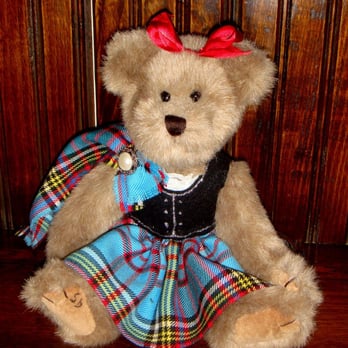 Scottish Treasures - Moira Loganbeary dressed in choice of plaid - Jewelry Near Me - Coronado, California