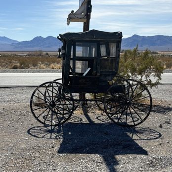 Idle Spurs Tavern - Stagecoach outside the saloon - Bars Near Me - Sandy Valley, Nevada