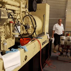 USA Fuel Service - Polishing the fuel in a generator.