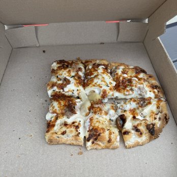 The Lone Girl - Alfredo pizza with garlic sausage and mushrooms, I forgot the name. - Venues & Event Spaces Near Me - Waunakee, Wisconsin The Lone Girl - Alfredo pizza with garlic sausage and mushrooms, I forgot the name. - Venues & Event Spaces Near Me - Waunakee, Wisconsin