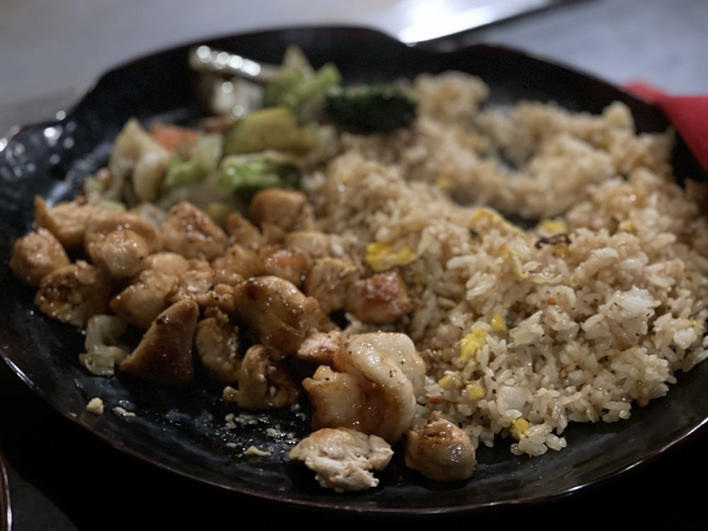 Food from Tokyo Hibachi & Sushi