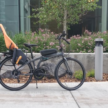 Power In Motion - A tern eclipse folding bike with a 750w mid drive kit and a 48v battery, along with a thule yepp maxi rear child seat - Bikes Near Me - Calgary, Alberta Power In Motion - A tern eclipse folding bike with a 750w mid drive kit and a 48v battery, along with a thule yepp maxi rear child seat - Bikes Near Me - Calgary, Alberta