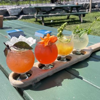 Crazy Daisies - Summer 2023 mocktail flight - Nurseries & Gardening Near Me - Syracuse, New York