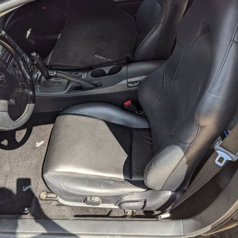 Dallas Leather Reconditioning Specialist - Seat repaired :) - Furniture Reupholstery Near Me - Garland, Texas