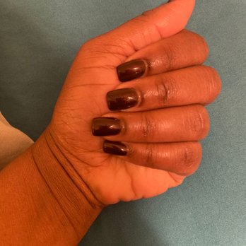 V-Luxe Nails & Spa - Short set nails with Gel. - Nail Salons Near Me - Newton, Massachusetts V-Luxe Nails & Spa - Short set nails with Gel. - Nail Salons Near Me - Newton, Massachusetts