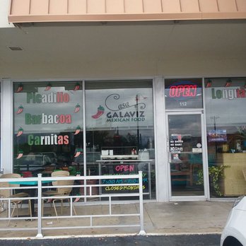 Casa Galaviz Restaurant - Outside - Mexican Near Me - Denton, Texas