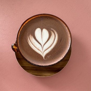 Superwow Coffee - Ube flat white - Coffee & Tea Near Me - Hollywood, Florida