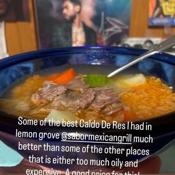 Sabor - Love Caldo de Res - Mexican Near Me - Lemon Grove, California Sabor - Love Caldo de Res - Mexican Near Me - Lemon Grove, California