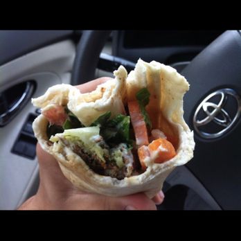 Mona's Cafe - Falafel sandwich with carrots! Delicious, sorry if the photo is unappealing - Middle Eastern Near Me - New Orleans, Louisiana Mona's Cafe - Falafel sandwich with carrots! Delicious, sorry if the photo is unappealing - Middle Eastern Near Me - New Orleans, Louisiana