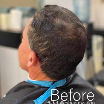 Detalles Beauty Salon - Men's haircut - Before - Hair Stylists Near Me Detalles Beauty Salon - Men's haircut - Before - Hair Stylists Near Me