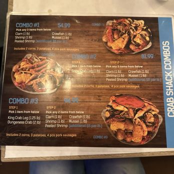 The Crab Shack - Menu - Seafood Near Me - Gardena, California The Crab Shack - Menu - Seafood Near Me - Gardena, California
