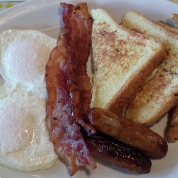 Princess Anne County Grill - French toast, fried eggs, sausage and bacon. Yum. - American Near Me - Virginia Beach, Virginia