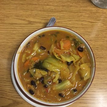Portia's Cafe - Vegetable Curry Soup - Vegan Near Me - Columbus, Ohio Portia's Cafe - Vegetable Curry Soup - Vegan Near Me - Columbus, Ohio