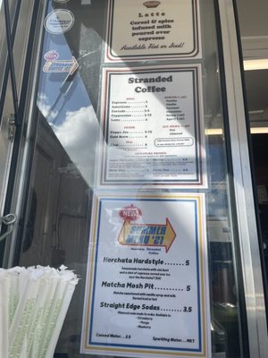 Menu photo 2 Stranded Coffee San Antonio, TX