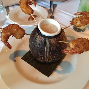 Coco Bistro Kitchen & Lounge - Coconut shrimp and my bfs arm. - Cuban Near Me - Smithtown, New York