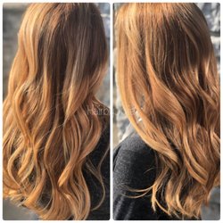 Taylor Brooks Hair Salon - We love this natural looking red head with subtle highlights! Makes everyone want to go red! Great work by Stylist Julie!