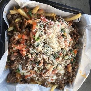Cali Tacos - Supreme fries were amazing... but for the 1 hour wait? Not worth it. - Mexican Near Me - Orange, California
