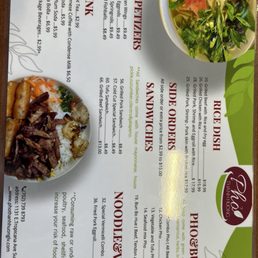 Menu Menu
