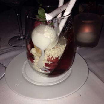 Ostra - Strawberry dessert - Seafood Near Me - Boston, Massachusetts Ostra - Strawberry dessert - Seafood Near Me - Boston, Massachusetts