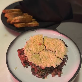 Giselle Miami - Steak tartare - Mediterranean Near Me - Miami, Florida Giselle Miami - Steak tartare - Mediterranean Near Me - Miami, Florida