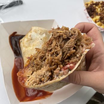 Samuel's Grande Manor - CS BBQ: Pulled Pork Burrito - inside - Party & Event Planning Near Me - Williamsville, New York Samuel's Grande Manor - CS BBQ: Pulled Pork Burrito - inside - Party & Event Planning Near Me - Williamsville, New York